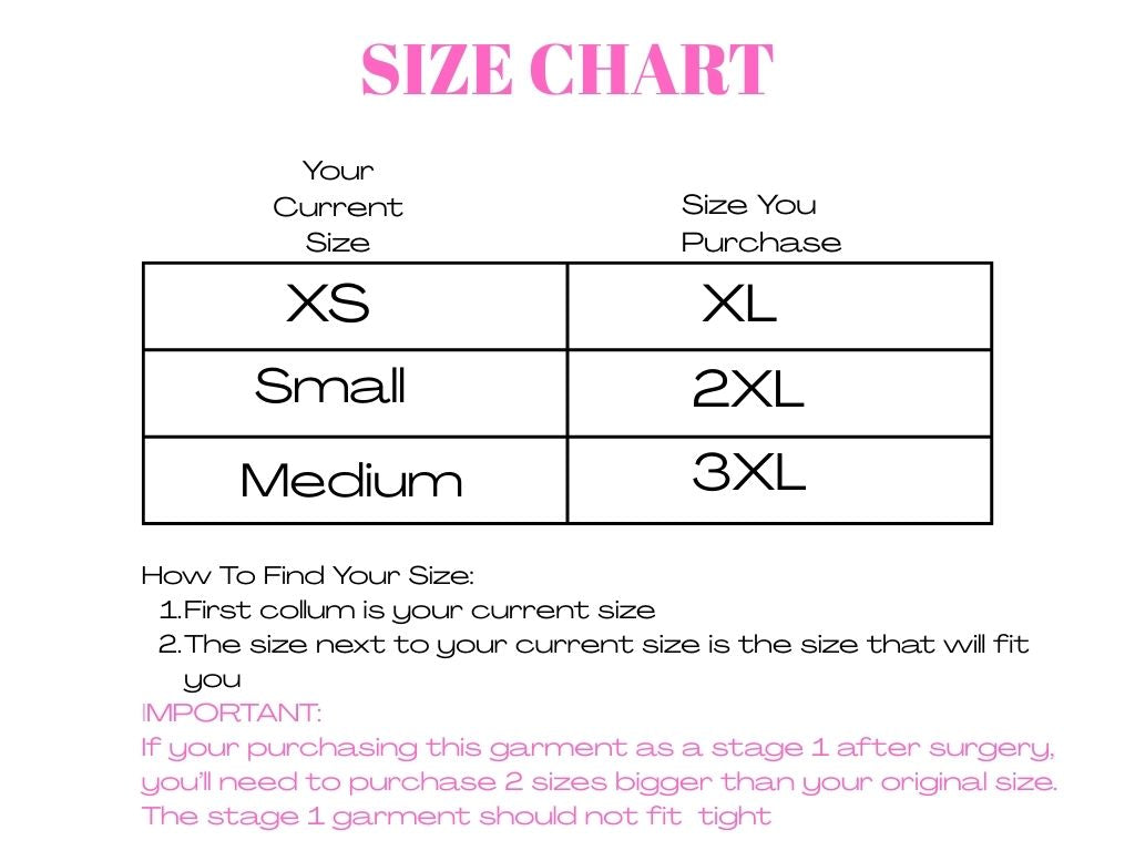 BBL & Tummy Tuck High Compression Body Shaper